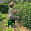 Kép 2/2 - Kerti szék - GARDEN-SIT (zöld)