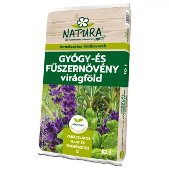 NATURA Gyógy- és fűszernövény virágföld (10 liter)