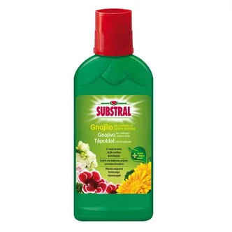 Substral tápoldat szobanövényekhez, virágzó és zöld cserepes növények számára 500 ml