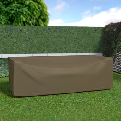 Vízálló bútortakaró szövet 90 g/m2 - COVERTOP (kanapé 3 fős) (drapp)