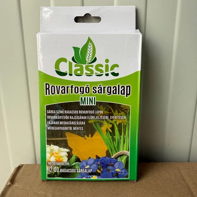 Classic rovarfogó sárgalap, mini (12 db)