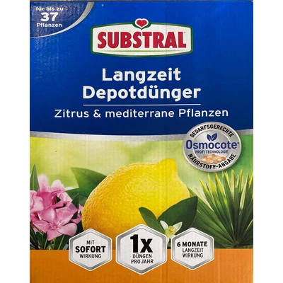 Substral Osmocote Virágtrágya citrus- és mediterrán növényekhez 750 g