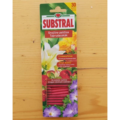 Substral piros táprudacska 30 db 