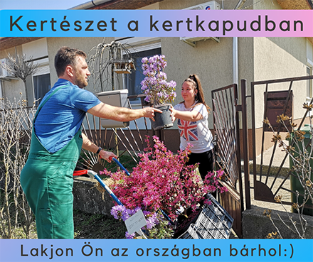 kertészet a kapuig